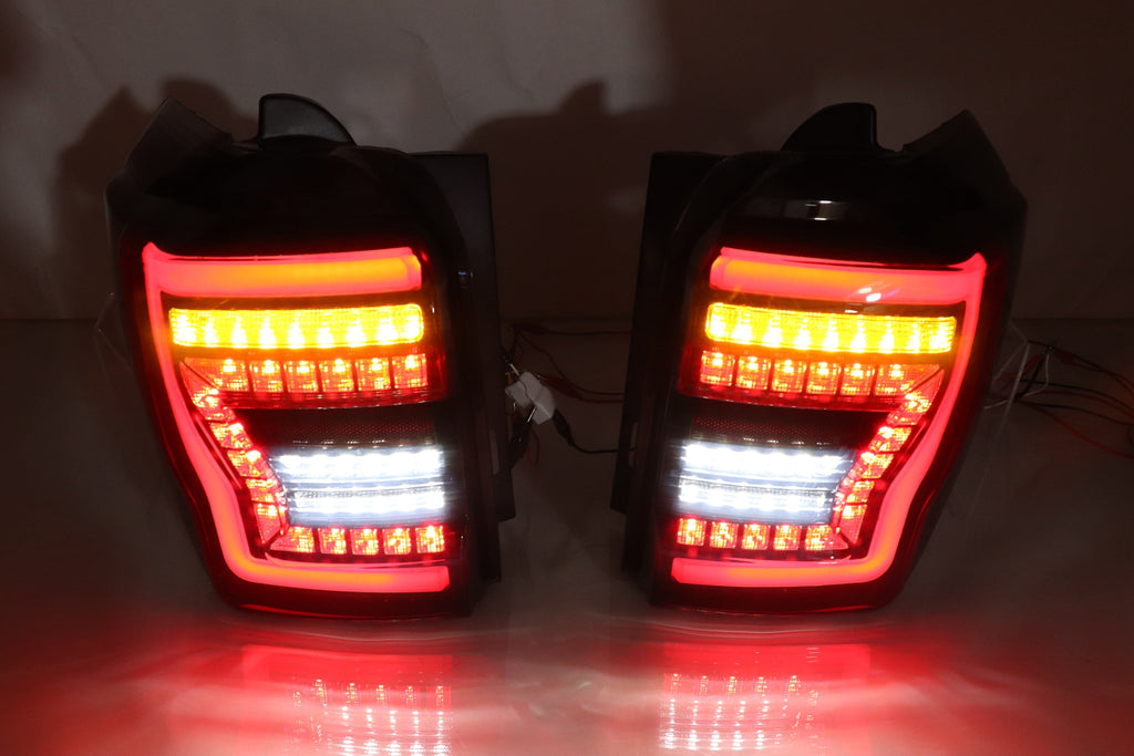 For Toyota 4Runner 2010-2022 Animation Sequential LED Tail Lights Rear Lamps