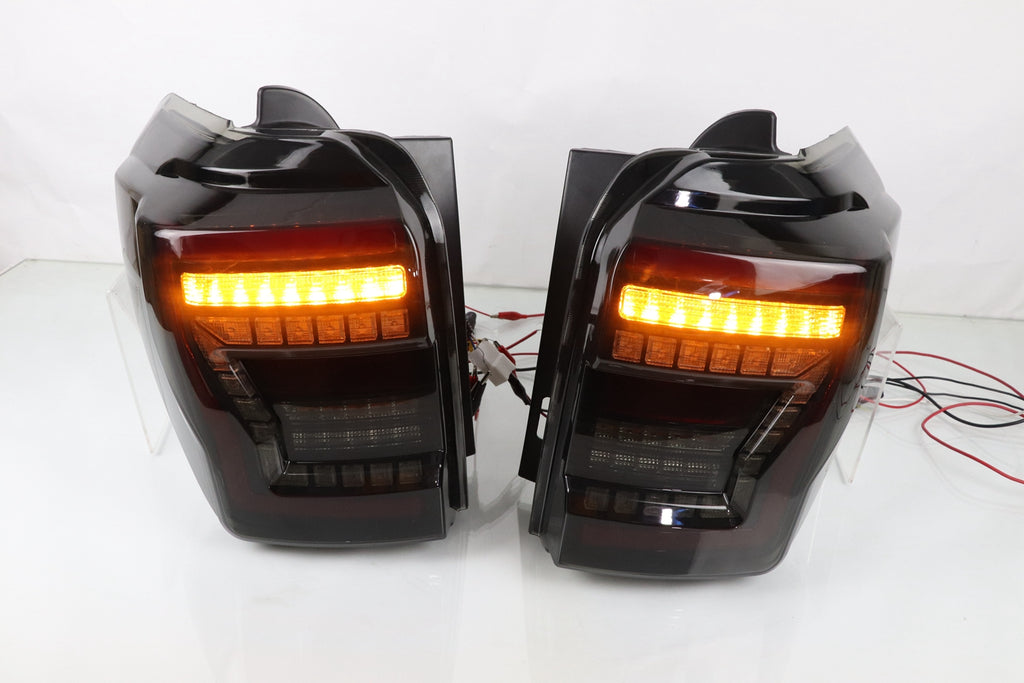 For Toyota 4Runner 2010-2022 Animation Sequential LED Tail Lights Rear Lamps