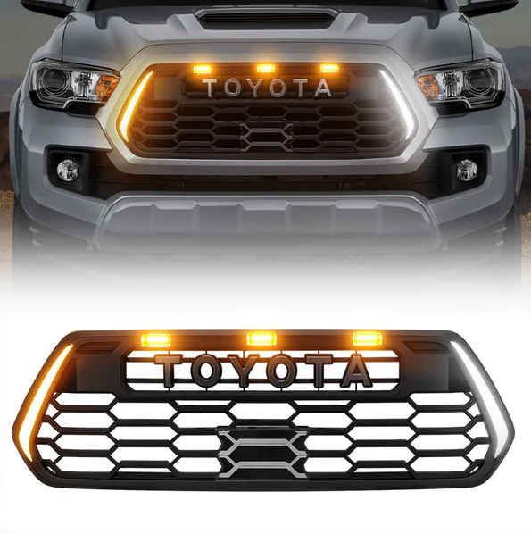 2016 tacoma grille with lights