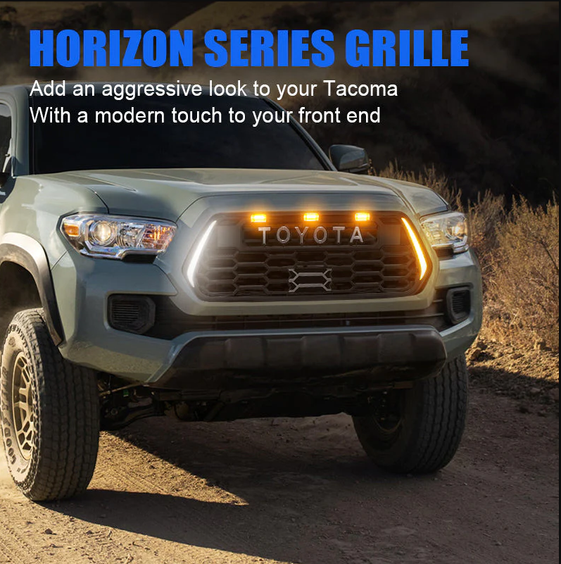 2016 tacoma grille with lights