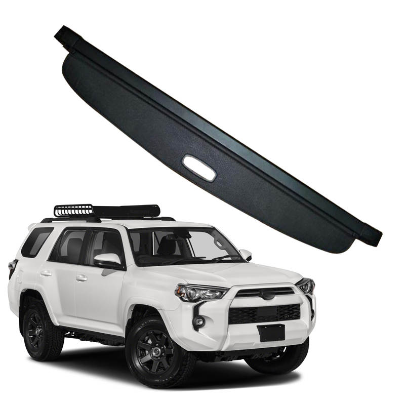 For 2010-2022 Toyota 4Runner Cargo Cover Rear Trunk Shade Security Shield Black